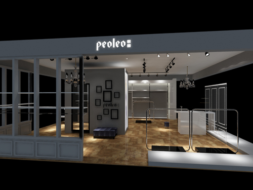 哈尔滨专业定制展柜PEOLEO烤漆展柜