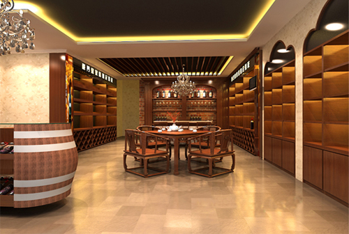 道具酒柜展示
